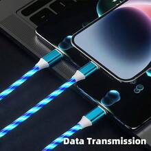 1条多头LED快充线，兼容 17 Pro Max/17 Pro/17/Air/17/16/15/14/13/12/11/XS/XR/8/7/6，兼容iPad S25/S24/S23/S22/S21 Ultra Plus系列 - 彩色 - 查看 6