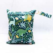 1 Pc Waterproof Wet Dry Bags,Reusable Zippered Pocket, Baby Cloth Diaper Wet Bags,Travel,Beach,Pool,Daycare,Soiled Items,Yoga Gym Bag,Wet Bag For Swimsuit - Multicolor - View 10