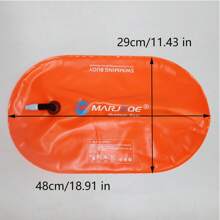 Boia de Natação para Uso Externo, Boca de Ar Grande de Fácil Inflação, Espesso PVC com Cinto de Cintura, Boia de Flutuação e Descanso na Água com Alta Flutuabilidade, Essenciais de Praia, Acessórios de Praia, Flutuador de Piscina