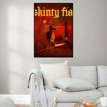 1 幅 Fontaines D.C. 浪漫海报帆布画现代家居客厅卧室工作室装饰墙面艺术装饰礼物可选画框 - 彩色 - 查看 38