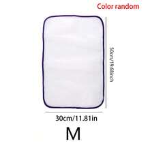 1/2 pieza de paño protector resistente al calor, para proteger la ropa de quemaduras por calor, tela resistente al calor, almohadilla de paño resistente al calor para planchar, malla resistente al calor para planchar, almohadilla para planchar, tabla de planchar, malla protectora, decoración del hogar, cocina, dormitorio, hogar, oficina, escuela, útiles escolares - Multicolor - Ver 10