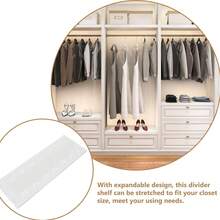 Adjustable Storage Rack Set - Telescopic Wardrobe, Kitchen, Bathroom Storage Box, Space-Saving Expandable Rack Set, Plastic Material, Hanging Installation Type, Pull-Out Rack - Multicolor - View 4