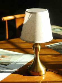 铝合金装饰USB台灯卧室床头书房民宿LED小夜灯布艺铁艺卧室氛围床头灯创意台灯床头柜装饰无级调光