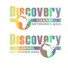 2pcs Explore Channel Stickers, Car Decal Stickers, Vinyl Stickers - Explore Channel Asian Network Offroad Adventure World Tour Decals