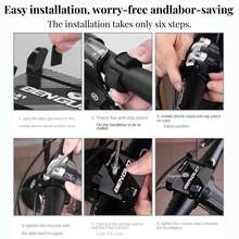 1PC Adjustable 360° Rotating Mobile Phone Holder Handlebar Clip Stand GPS Mount Bracket For Electric Scooters, Bicycles & Motorcycles - Universal Smartphone Accessory - X81 - View 9