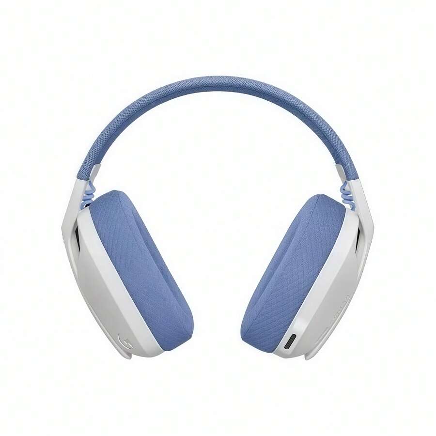 Logitech G435 Premium Wireless Headphones | Aurora Gradient Design | 40H Battery With Fast Charge | Hi-Res Audio Certified | 40ms Ultra-Low Latency | Smart Noise Cancelling - White - View 1
