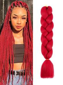 Estensioni per trecce arcobaleno da 24 pollici, capelli sintetici viola professionali, trecce jumbo, estensioni per capelli colorate a gradiente africane per intrecciare all'ingrosso per Ognissanti e Natale