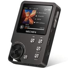 جهاز تشغيل موسيقى MECHEN M30MP3 ، مُشغل صوت رقمي عالي الدقة فائق الجودة ، HIFI ، DSD غير مفقود ، مع بطاقة ذاكرة 64 جيجا بايت
