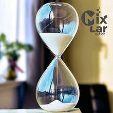 Decorative Glass  Sand Timer 5 15 30 Minutes Home Decor - 黃色 - 查看 1