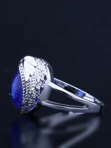 1 Chiếc nhẫn Cubic Zirconia thanh lịch dành cho phụ nữ làm quà tặng ngày lễ tình nhân, kỷ niệm ngày cưới, trang sức tiệc - 1 # - Xem 4