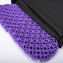 1PC Gel Cushion Set With Cloth Cushion Breathable To Relieve Prolonged Sitting Pressure, Suitable For Back, Sciatica, Tailbone Seat Cushion For Office, Car, Support For Multiple Scenarios Room Decor Aesthetic Room Decor Home Decor Living Room Decor Chair Office Chair Chair Cushion Back To School School Supplies