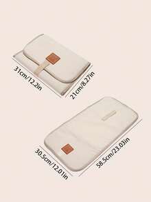 1pc Foldable Portable Waterproof Changing Pad, Compact And Convenient To Carry