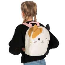 Squishmallows Girls Backpack | Cam The Cat Kids Rucksack | Cute School Backpack | Fun Bags For Girls - White - View 2