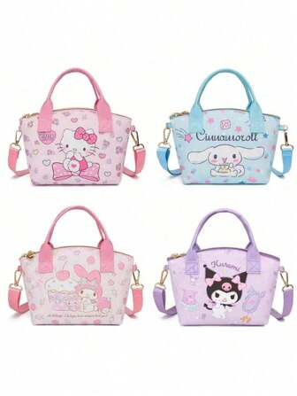 Sanrio Sanrio Hello Kitty Kuromi My Melody Backpack For Women With Large Capacity Schoolbag, Gift For Christmas/Thanksgiving/Birthday/Valentine's Day Party Favors School Supplies, Back To School