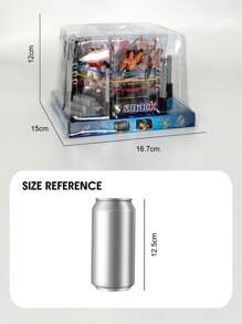 Wrestling Arena Model Playset - Muscular Gladiator Action Figure Toys, Roleplay Playset