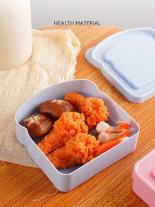 1PC/4PCSHộp cơm bento, Hộp đựng bánh mì sandwich, Hộp đựng thức ăn trưa bằng nhựa hình bánh mì nướng, Hộp đựng bánh mì sandwich có nắp, Có thể tái sử dụng, Dùng được trong lò vi sóng và máy rửa chén, Thích hợp cho gia đình hoặc người lớn, Đồ dùng nhà bếp, Hình dạng dễ thương và nhiều màu sắc, Thích hợp cho các bữa tiệc và dã ngoại ngoài trời - Nhiều màu - Xem 8