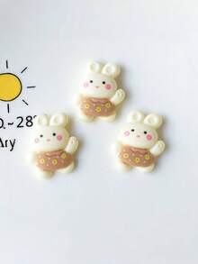 12pcs/Set Bow, Bear, Rabbit, Flower, Heart Shaped Shoe Charms, Suitable For Sandals And Beach Shoes, Cute Shoes Accessories For Spring Summer, Decorations Gift Ideas - Multicolor - View 3