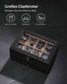 Watch Boxes & Organizers - Ebenholzschwarz - View 2