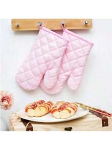 1 pezzo/set, guanti isolanti dal calore, guanti in poliestere isolanti e a prova di scottatura per microonde, adatti per utensili da cucina domestici, protezioni per steamer e cottura.