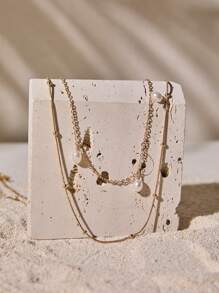 Tropiscape Boho Summer Beach Bikini Sexy Gold Silver Tassel Body Chains Waist Chain Crystal Rhinestone Crossover Bikini Multi-Layered Body Chain Adjustable Bikini Beach Plus Size Shiny Waist Body Chain Belt Belly Jewelry Summer Beach Vacation Party Accessories For Women And Girls Vacay Vibes Vacation Relax Beach