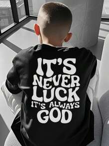 A Collection Ofschildren's Casual Printed Round Neck Pullover Short-Sleeved T-Shirts For Summer Students - Natural T-Shirts For Every Young Explorer Kids Clothes Boys Graphic Tees