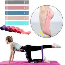 芭蕾训练按压脚背弹力带脚绷带拉伸脚舞蹈练习带芭蕾练习配件、阻力带瑜伽健身房配件 - 彩色 - 查看 3