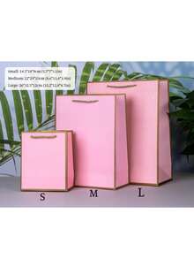 1 pieza Bolsa de regalo personalizada para dama de honor, bolsa de regalo de boda, fiesta de despedida de soltera, bolsa de regalo de cumpleaños, con impresión gráfica, recuerdos de fiesta de despedida de soltera - Rosa - Ver 12