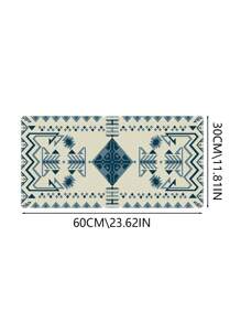Grand tapis de souris, tapis de souris à base en caoutchouc avec bords cousus, tapis de souris géométrique pour ordinateur, convient pour le bureau et la maison