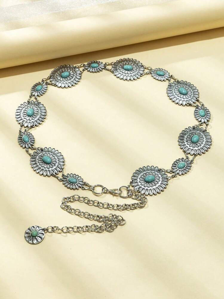 Clothing Accessories > Women's Accessories > Women's Belts & Belt Accessories > Women's Suspenders - Silver - View 7