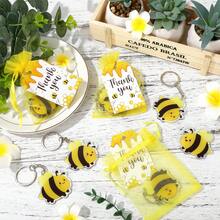 49 pezzi di portachiavi, etichette regalo e decorazioni per feste, contenente 16 portachiavi a forma di farfalla, 16 cartoncini a forma di farfalla, 16 sacchetti in organza e 10 m di corda per decorazioni per feste