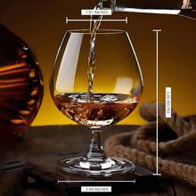 Ninesung Whiskey Glasses Set Of 4, Bourbon Glass, Old Fashioned Glasses, 11.5 Oz Short Stem Wine Glass For Spirits, Vodka, Scotch,Cognac, Brandy, Cocktails For Easter Sunday - Set Of 4 - View 3