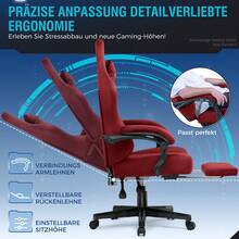 GTPLAYER Gaming Chairs - Đỏ - Xem 2