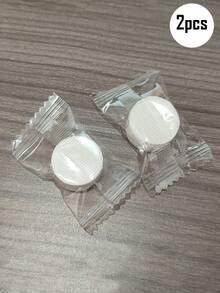 1-10入 Pcsreusable 綠色臉部清潔海綿，用於臉部面膜與化妝後清潔，柔軟舒適、泡沫細緻，適合所有膚質，女孩必備的便攜旅行護膚配件 - 彩色 - 查看 13