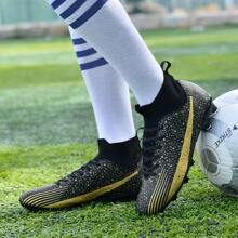 New Recommendation Teenage Football/Soccer Shoes, School Student Competition Training Long Spikes, Wear-Resistant Anti-Slip Gripping, Unisex Adult