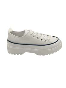 Women's Practical Multifunctional Canvas Shoes - White - View 3