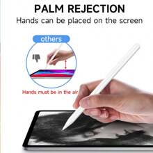 Universal Quick Response Stylus, Suitable For Touch Screens Of Tablets And Mobile Phones, With Anti-Hand Touch And Tilt Functions - Rechargeable, Powered By USB, Suitable For Precise Writing And Drawing On IPad, As Well As Digital Drawing. Fashionable Stylus Design. Stylus