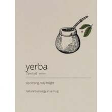 1 tấm áp phích và tranh in hình đồ uống Espresso Matcha Latte Yerba Mate, tranh in trên vải, tranh treo tường hiện đại, dùng để trang trí nhà bếp, quán cà phê, quà tặng, khung tùy chọn - Nhiều màu - Xem 13