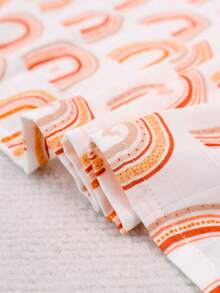 5PCS Muslin Baby Bibs 60*60cm Soft Bamboo Burping Cloths,Baby Wrap Swaddle Muslin Blanket Baby Face Towel Square Handkerchief, Baby Wash Cloths For Boys Girls - Multicolor - View 8