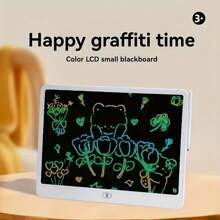 Tabletă de scris LCD mare de 16 inci, include tablă de desen electronică ștergătoare - Bloc de schițe portabil potrivit pentru adolescenți și adulți, excelent pentru acasă, birou, școală - ideal pentru cadouri de sărbători, rechizite școlare, material PVC alb, alimentată cu baterii (nereîncărcabilă), pentru întoarcerea la școală