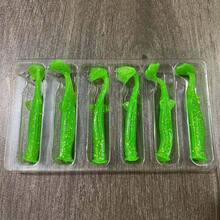 Umpan Pancing Ekor Dayung Plastik Lunak TPE | Umpan Pancing untuk Ikan Bass, Trout, Crappie, dan Walleye | Sempurna untuk Teknik Texas Rig, Drop Shot, Shaky Head, dan Split Shot - MultiWarna - View 9