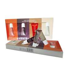 4 Pcs Hydrating Lip Gel - Vitamin E The Mini Neutrals Lip Butter Balm Set - Vanilla - Vanilla Beige - Iced Coffee - Brown Sugar - Travel Size Lip Glowy Balm: Hydrate, Glossy, Lightweight, Moisturize & Tint With Shea Butter (Rosehip Oil, Bubble Gum, Cherry,Strawberry) - 彩色 - 查看 1