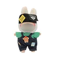 3pcs/Set Bib Pants, Top, And Headband Set, Cute And Fashionable Accessories (Excluding Plush Doll) - Multicolor - View 7