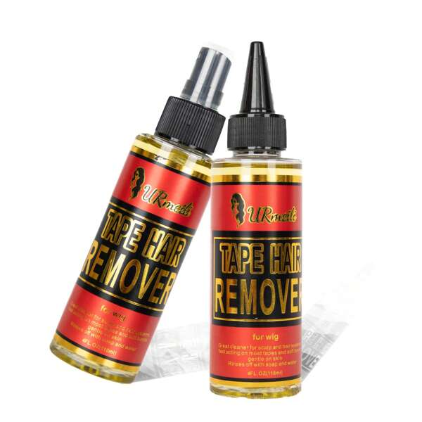 4FL OZ(118ml) Tape Hair Remover Adhesive Lace Wig Glue Liquid Remover For Lace Wig/Toupee/Closure Tape Hair Extension