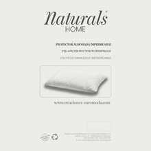 Naturals Protector de almohada Acolchado Naturals - 100% PES - ✅ Entrega 2-5 días ✅ - Ajustable - Suave, transpirable y duradero - 45x70/45x90/45x105/45x135/45x150/45x180 cm - Cubre almohada