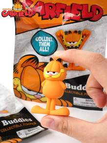 Nickelodeon 1PC Garfield Blind Bag 3D Cute Figural Toy Officially Licensed Collectible Small Random Character Gift For Birthday Party Holiday Fun Decor Perfect For Garfield Fans Collectible Display Piece For Home Office Or Collecting