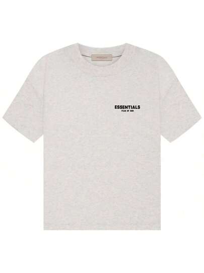 Essentials Tee 'Light Oatmeal'