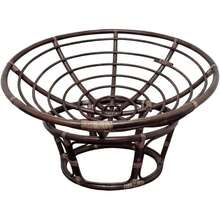 Bali 42-Inch Rattan Papasan Chair Replacement Frame (Cushion Not Included) - 棕色 - 查看 1