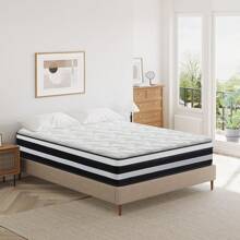 Matratze, Taschenfederkernmatratze 160x200 cm Höhe 24 cm – 7-Zonen Härtegrad H3, Optimaler Komfort und Rückenstütze, Federkernmatratze für Ergonomische Rückenentlastung