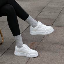 WEIDE Tenis de Mujer Casual – Diseño Simple y Cómodo, Confort y Estilo para el Día a Día - Blanco - Ver 2