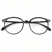 Kit 1 Round Reading Glasses With Prescription + Box + Flannel Gift For Unisex - Ngẫu nhiên - Xem 4